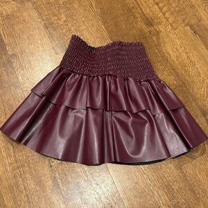 Cheryl Creations Kids Girls Skirt Red Size Large